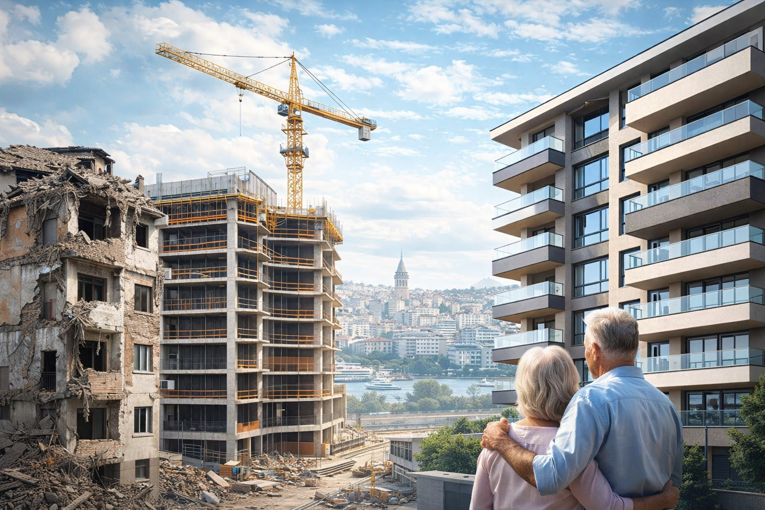 KENTSEL DÖNÜŞÜM SÜRECİNİZDE YANINIZDAYIZ